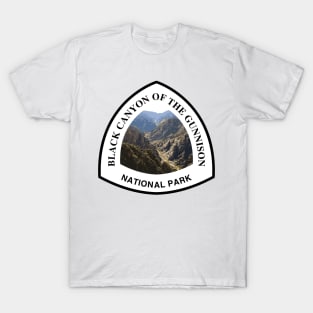 Black Canyon of the Gunnison National Park shield T-Shirt